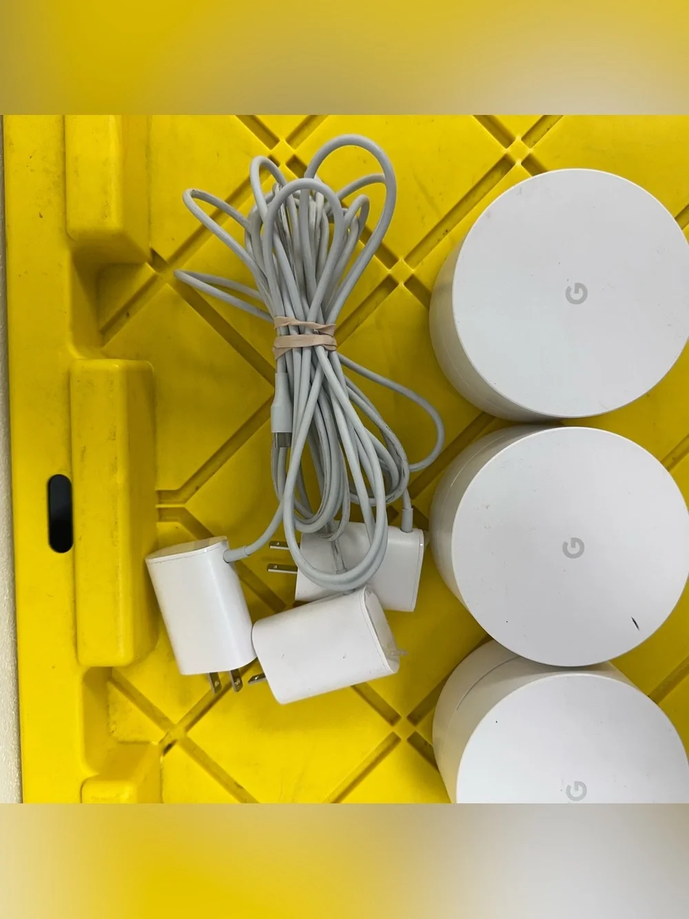 Google Wifi Mesh 3-Pack AC-1304 Whole Home Mesh Wi-Fi System AC1200 Routers